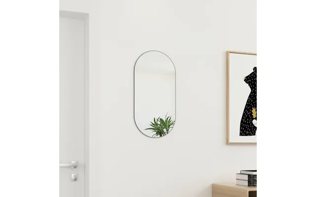 Vægspejl 60 × 30 Cm - Rammeløst Glas