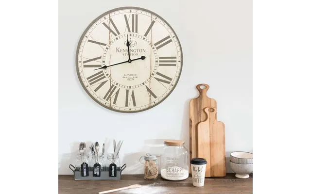 Vægur I Vintagestil - London, 60 Cm, Mdf