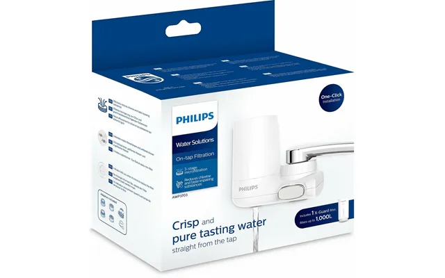 Vandfilter Til Hane Philips Awp3703 - Hvid