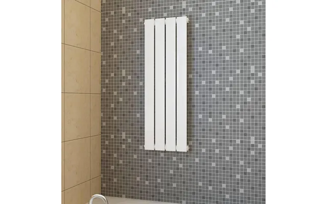 Varmepanel 31,1 × 90 Cm - Hvid Design-radiator Til Badeværelse