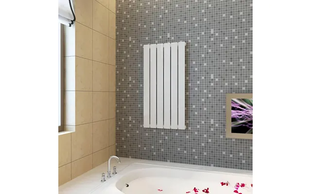 Varmepanel 465 × 90 Cm - Hvid Design-radiator Til Centralvarme