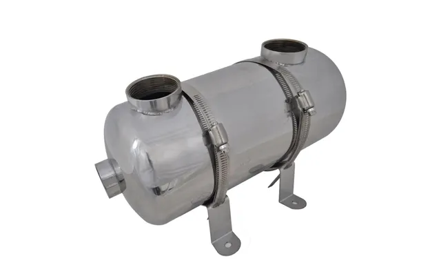 Varmeveksler Til Pool 355 × 134 Mm - 40 Kw, Rustfrit Stål