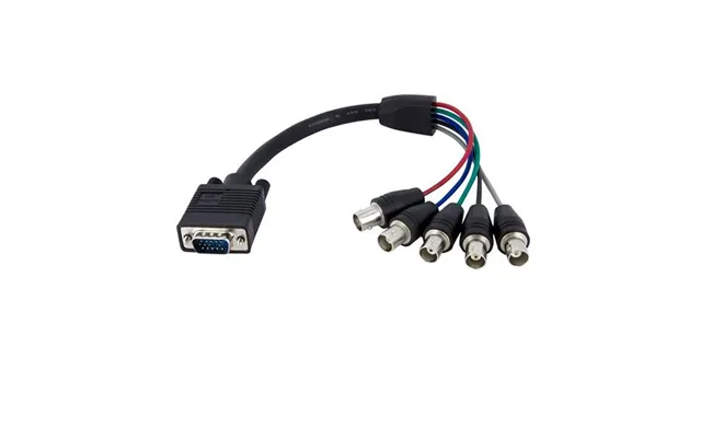 Vga Adapter Startech - Vga Til 5x Bnc, 30 Cm, Sort