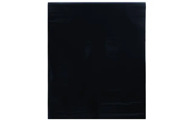 Vinduesfolie 45x1000 Cm Statisk Pvc Matteret Sort