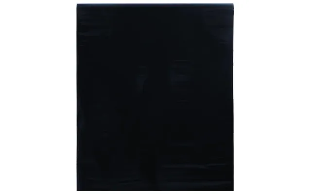 Vinduesfolie 60x1000 Cm Statisk Pvc Matteret Sort