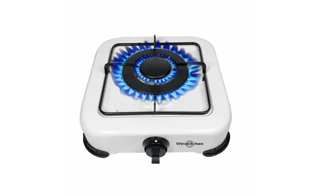 Vitrokitchen Gasplade 152bb - 1 Blus, Hvid