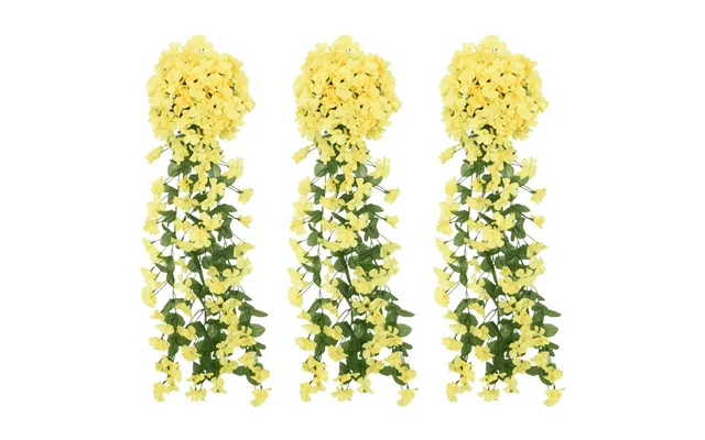 Blomsterguirlander Til Jul 85 Cm - Rød