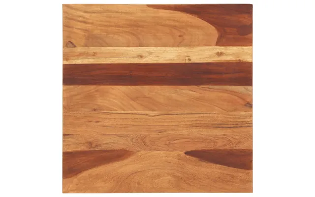 Bordplade 15-16 Mm 60x60 Cm Massivt Akacietræ - Massivt Genanvendt Træ 70 X 80 Cm 25-27 Mm