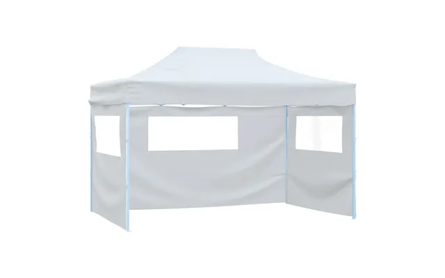 Festtelt Med 3 Vægge 291x413x315 Cm Foldbart