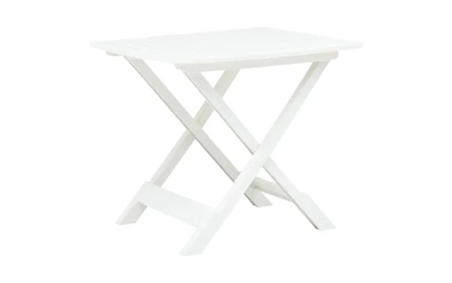 Foldbart Havebord 79 X 72 X 70 Cm Plastik - Antracitgrå