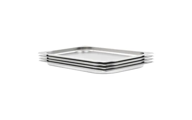 Gastronorm Beholder Gn 1 1 Rustfrit Stål - 530 X 325 X 65 Mm