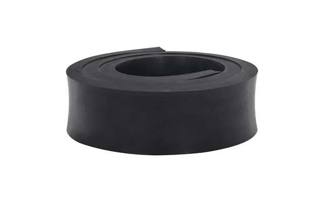 Gummikant Til Sneplov Sort - 250 X 8 X 1 Cm
