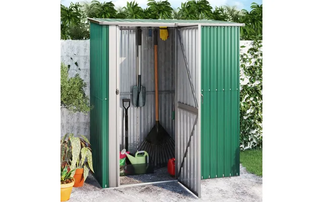 Haveskur 180,5x97x209,5 Galvaniseret Stål - Brun