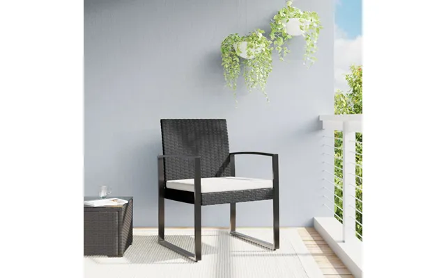 Havestole Pp Og Rattan - Mørkegrå