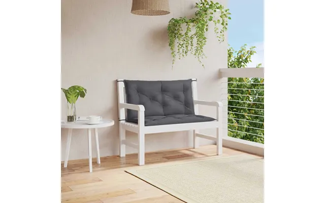 Hynde Til Havebænk 100x 50 50 X7 Cm Oxfordstof - Vinrød 100 Cm