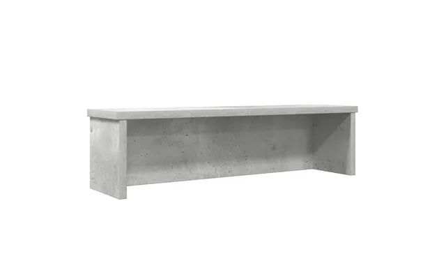 Køkkenstativ Kan Stables Konstrueret Træ - 2 Betongrå 60 X 15 X 16 Cm