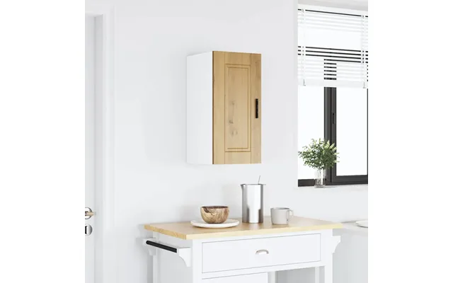 Køkkenvægskab Porto Konstrueret Træ Egetræ - 60 X 31 X 40 Cm 1x Vægskab 1 Klaplåge