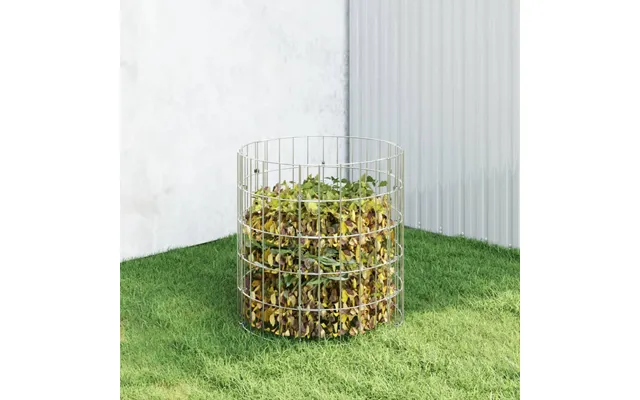 Kompostbeholder Galvaniseret Stål - Ø 100 X 100 Cm