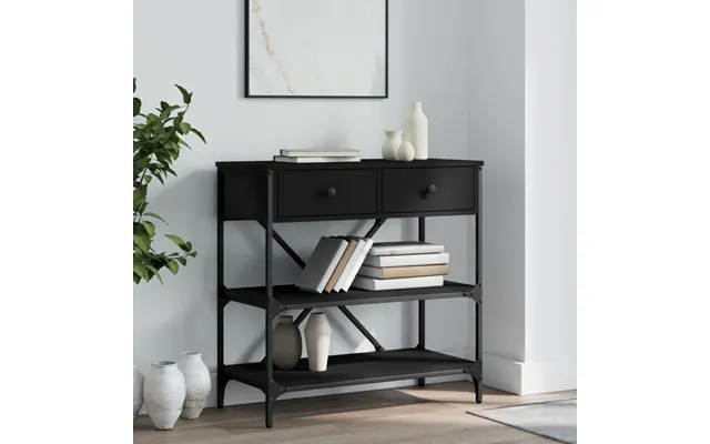 Konsolbord Konstrueret Træ - Røget Eg 75 Cm