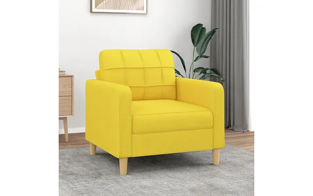 Lænestol Stof - 120 Cm Sort