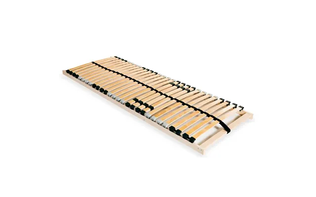 Lamelbund Til Seng Med 28 Lameller 7 Zoner - Fastgjort 140 X 200 Cm