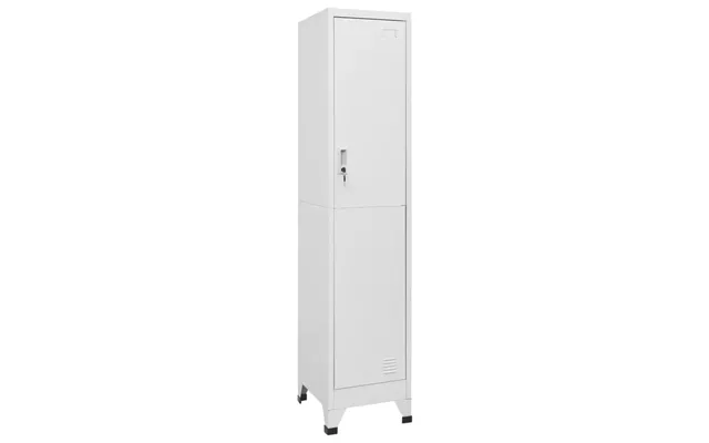 Lockerskab 38x45x180 Cm - Antracitgrå Med 5 Skabsrum