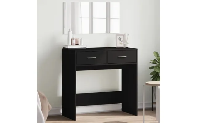 Makeupbord Med Spejl 80x39x80 Cm - Sonoma-eg