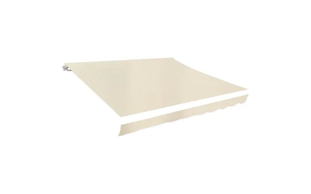 Markisedug 3x2,5 M Farvet Stel Medfølger Ikke Creme - 400 X 300 Cm