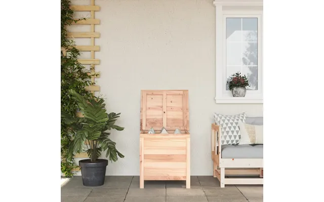 Opbevaringsboks Til Haven Massivt Grantræ - Naturfarvet 50 X 49 X 56