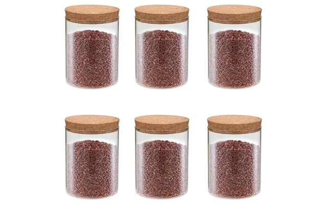 Opbevaringsglas Med Korklåg 650 Ml - 1100
