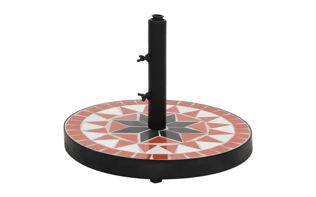 Parasolfod 12 Kg - Terrakotta Rund