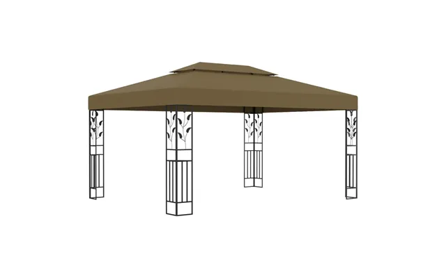 Pavillon Med Dobbelttag 3x4 M 180 G M - Antracitgrå