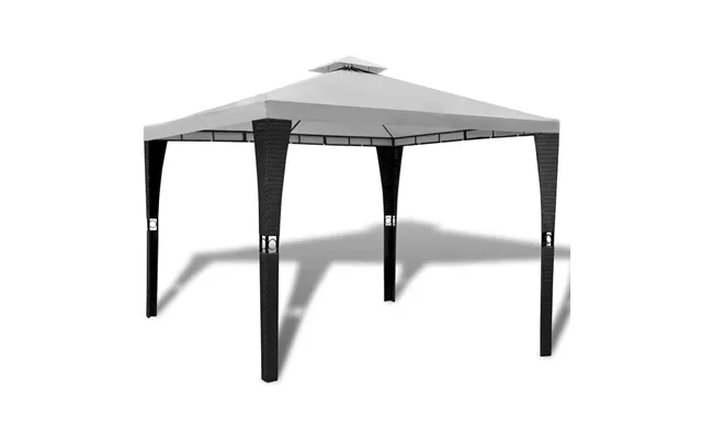 Pavillon Med Tag Farvet - Creme 3 X 4 M