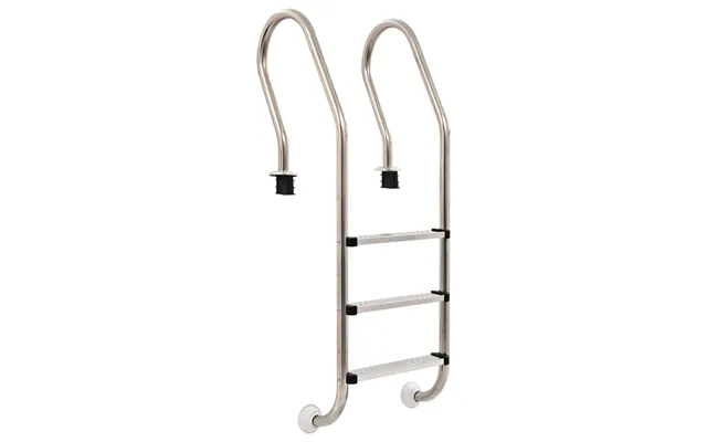 Poolstige 3 Trin Rustfrit Stål 304 120 Cm