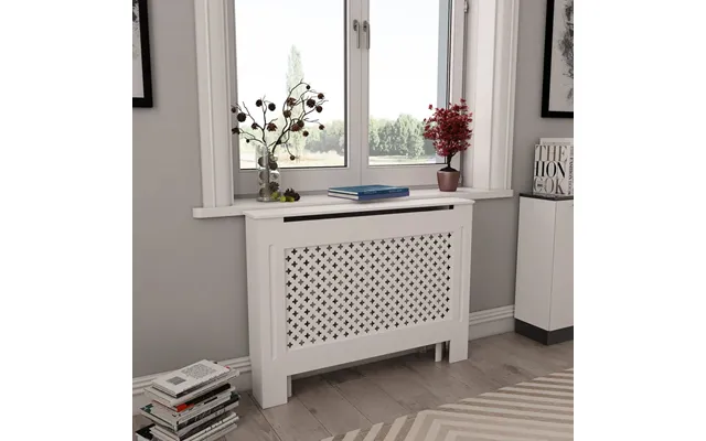 Radiatorskjuler Mdf - 1 Hvid 112 X 19 X 81.5 Cm