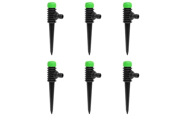 Roterende Sprinklere 6 Stk. 3x6x19,5 Cm Abs Og Pp