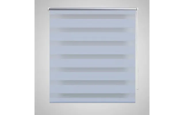 Rullegardin I Zebradesign - Hvid 70 X 120 Cm