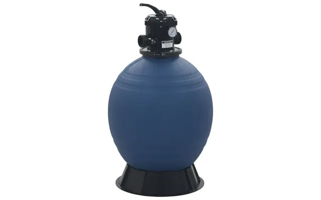 Sandfilter Til Pool Multiventil Med 6 Indstillinger Blå - 560 Mm