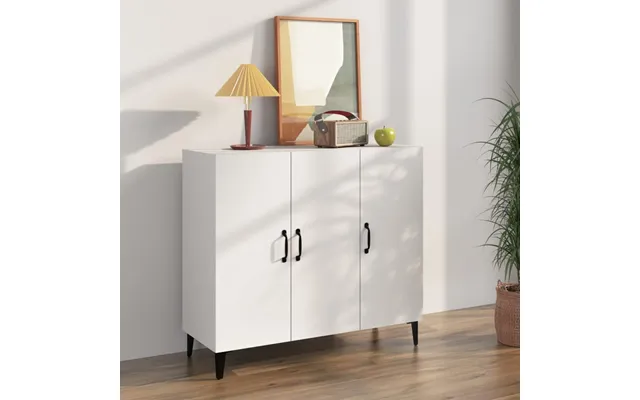 Skab 90x34x80 Cm Konstrueret Træ - Sonoma-eg
