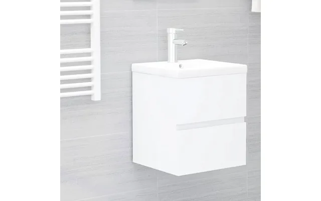 Skab Til Håndvask Konstrueret Træ - Hvid 100 X 38.5 X 45 Cm