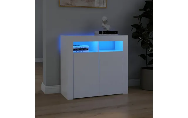 Skænk Med Led-lys - Sonoma-eg 115.5 X 30 X 75 Cm