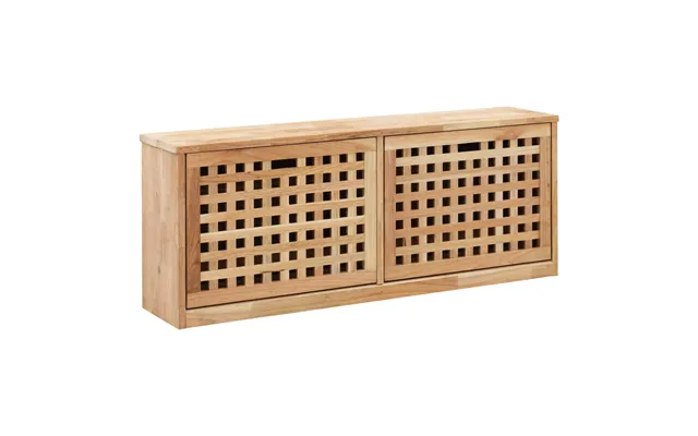 Skobænk Massivt Valnøddetræ - 55 Cm 104 Cm