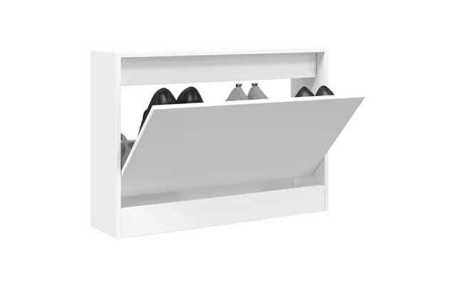 Skoreol Konstrueret Træ Hvid - 80 X 34 X 63 Cm Hvid