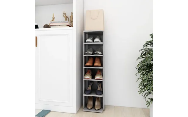 Skoskab 27,5x27x102 Cm Konstrueret Træ - Sonoma-eg 1