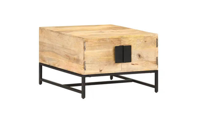 Sofabord 67x67x45 Cm - Massivt Akacietræ