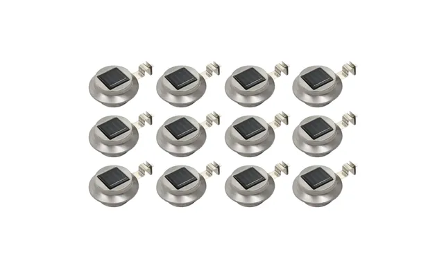 Soldrevne Udendørslamper Led 12 Cm Rund - 6