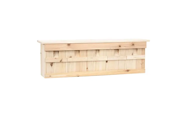 Spurvehus Med 5 Rum 68x15x21 Cm Fyrretræ