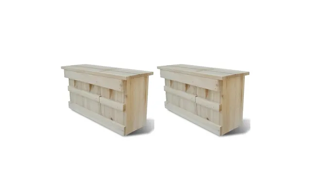 Spurvehuse Træ 44 X 15,5 X 21,5 Cm - 1