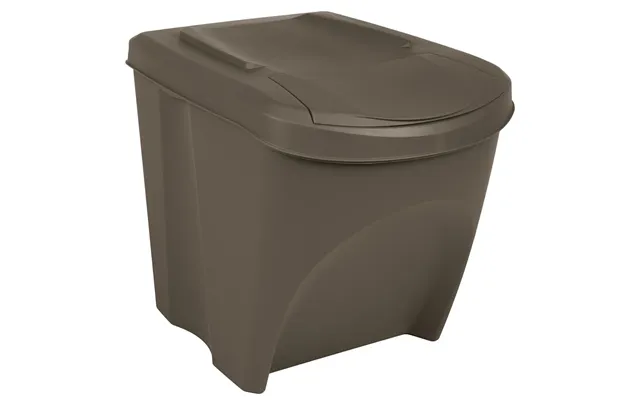 Stabelbare Affaldsspande 75 L Polypropylen - 4 Hvid