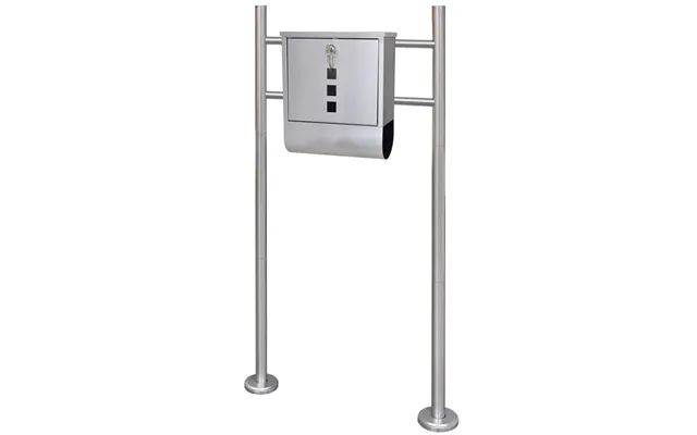 Stander Rustfrit Stål - Postkasse 30 X 12 X 40 Cm